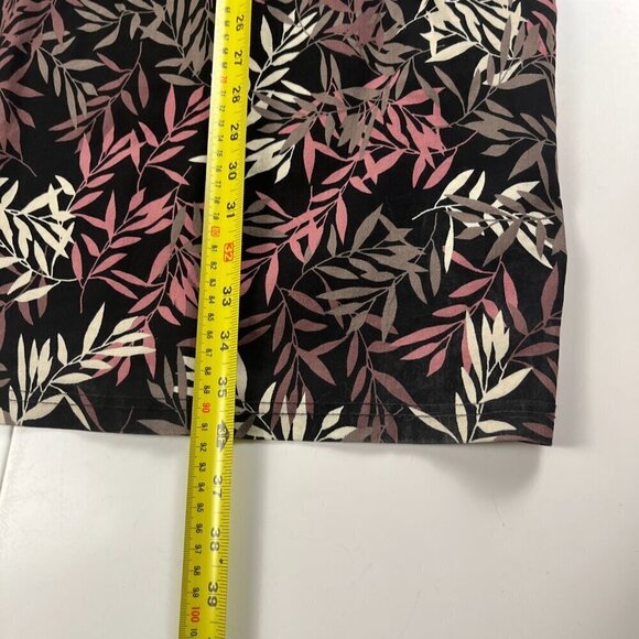 Apricot career dress cap sleeves top lined stretch black pink size M - Picture 10 of 10